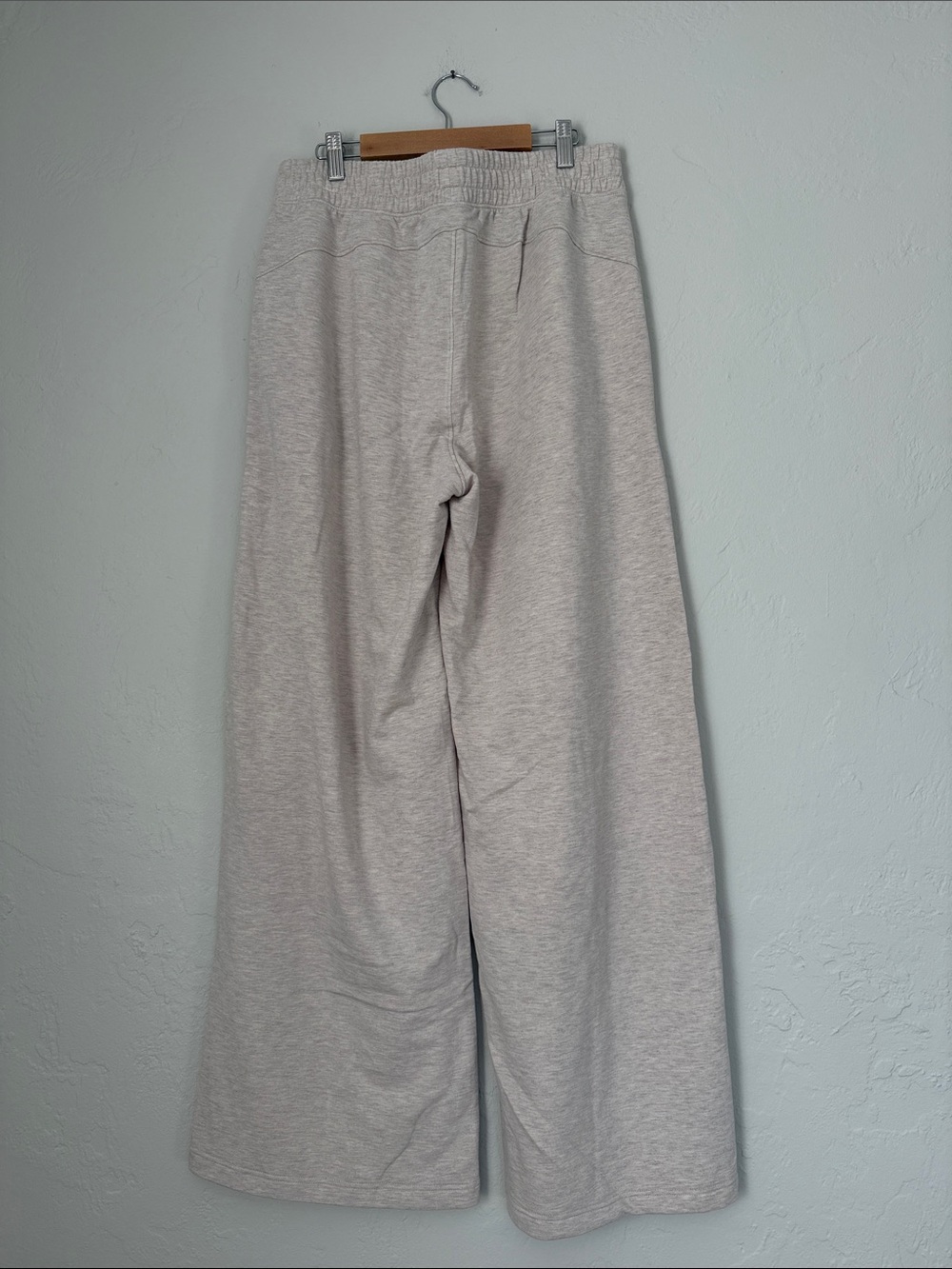 Wide-Leg Pull-On Pants - Light Heather Gray - Picture 4 of 5